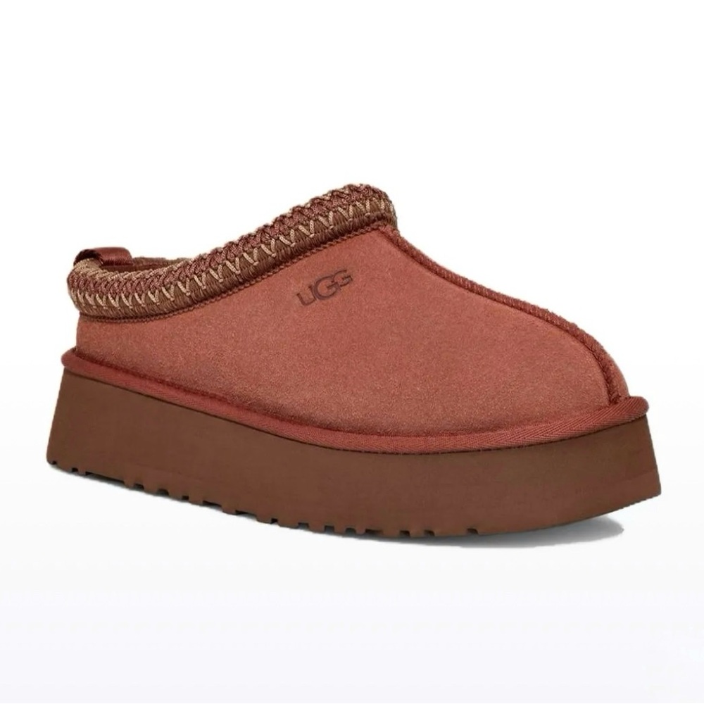 Brand New UGG Tazz “Red Jasper” Women's Platform Slippers 1122553-RDJ - Picture 3 of 11